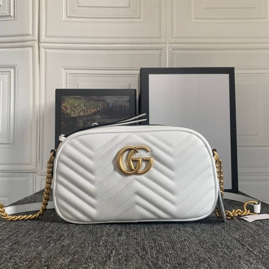 Gvc*1 Marmont small matelasse shoulder bag