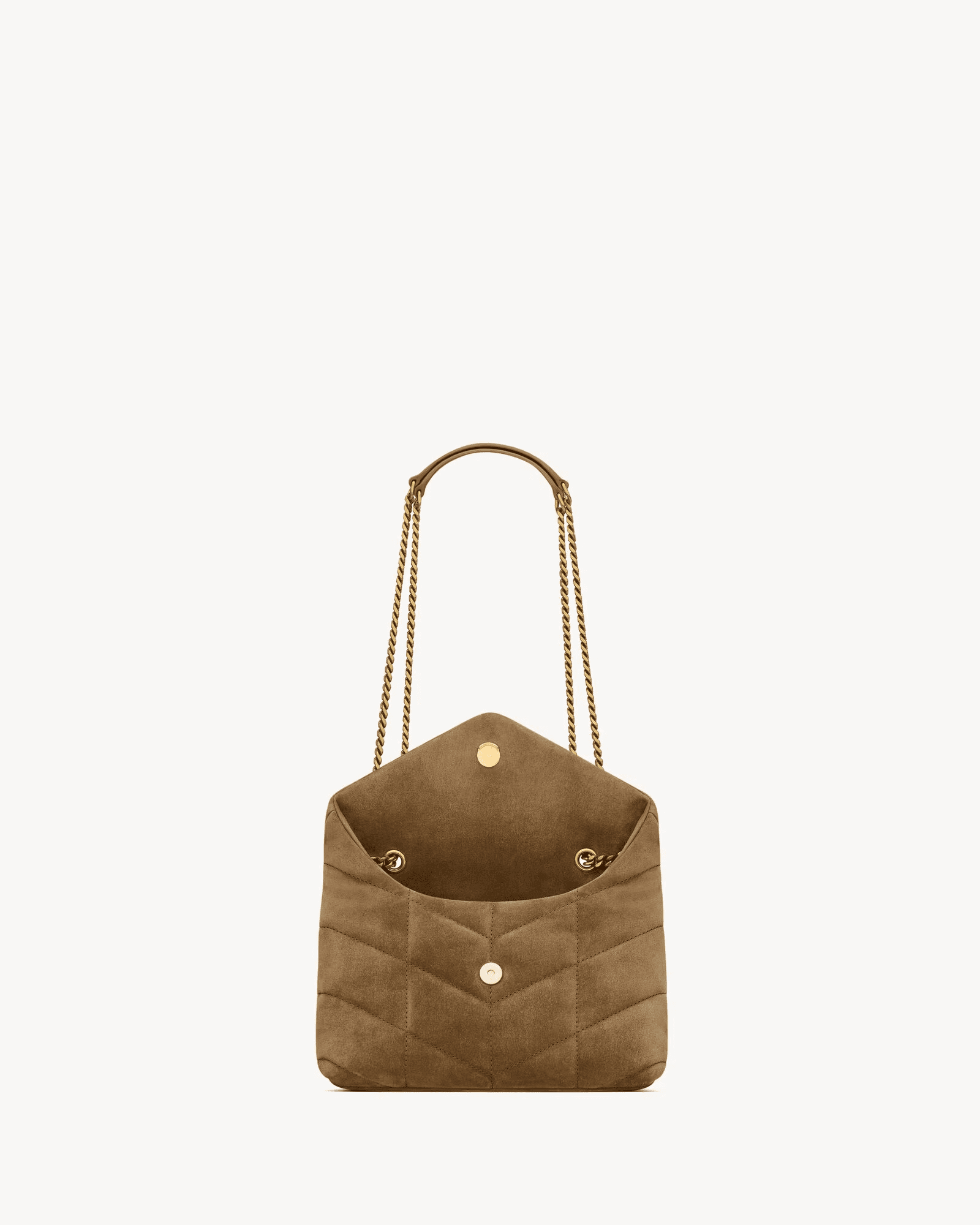 Sa1nt Lau*nt Toy PUFFER in suede