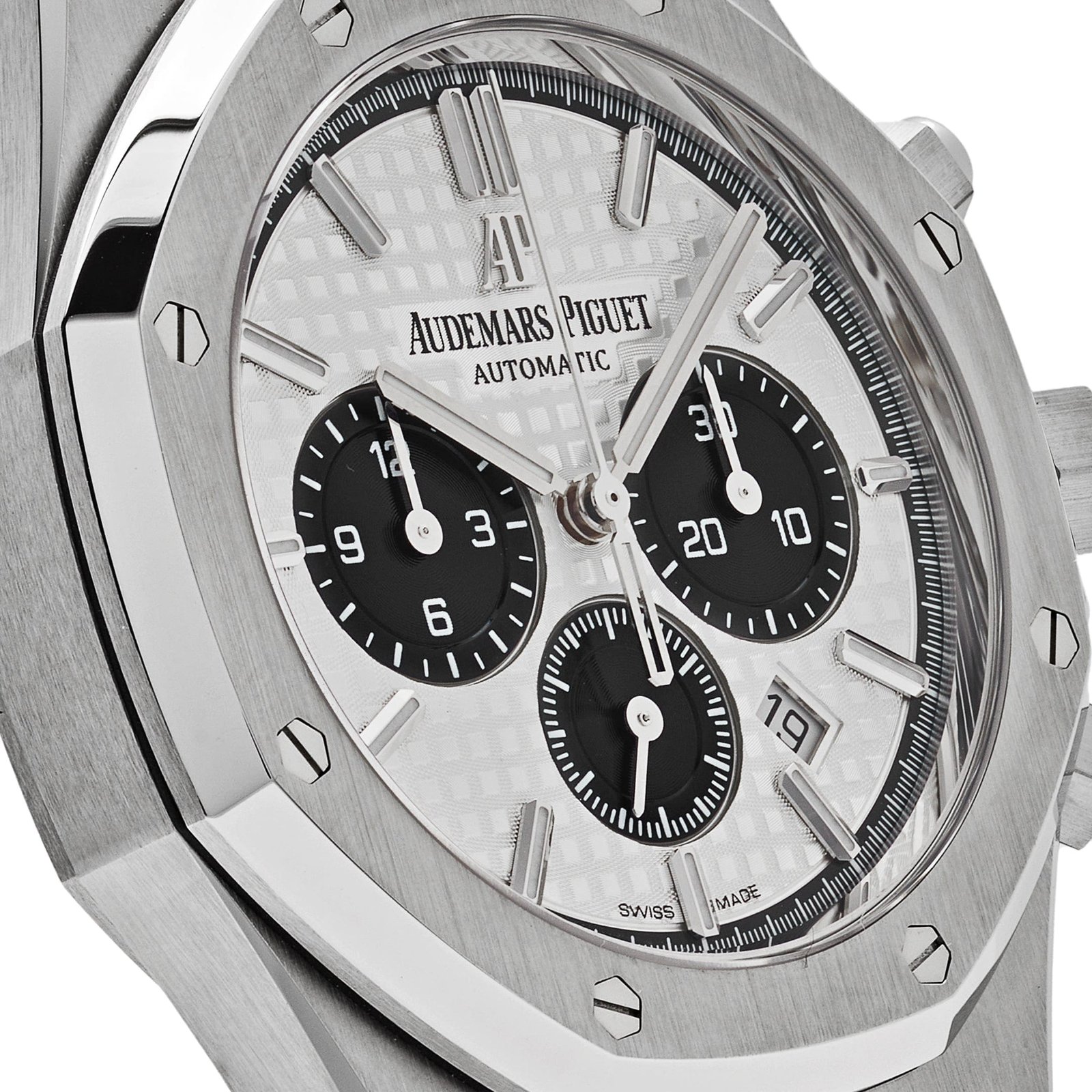 Audemars P1g*et Royal Oak 26331ST.OO.1220ST.03 Selfwinding Chronograph Stainless Steel White Dial
