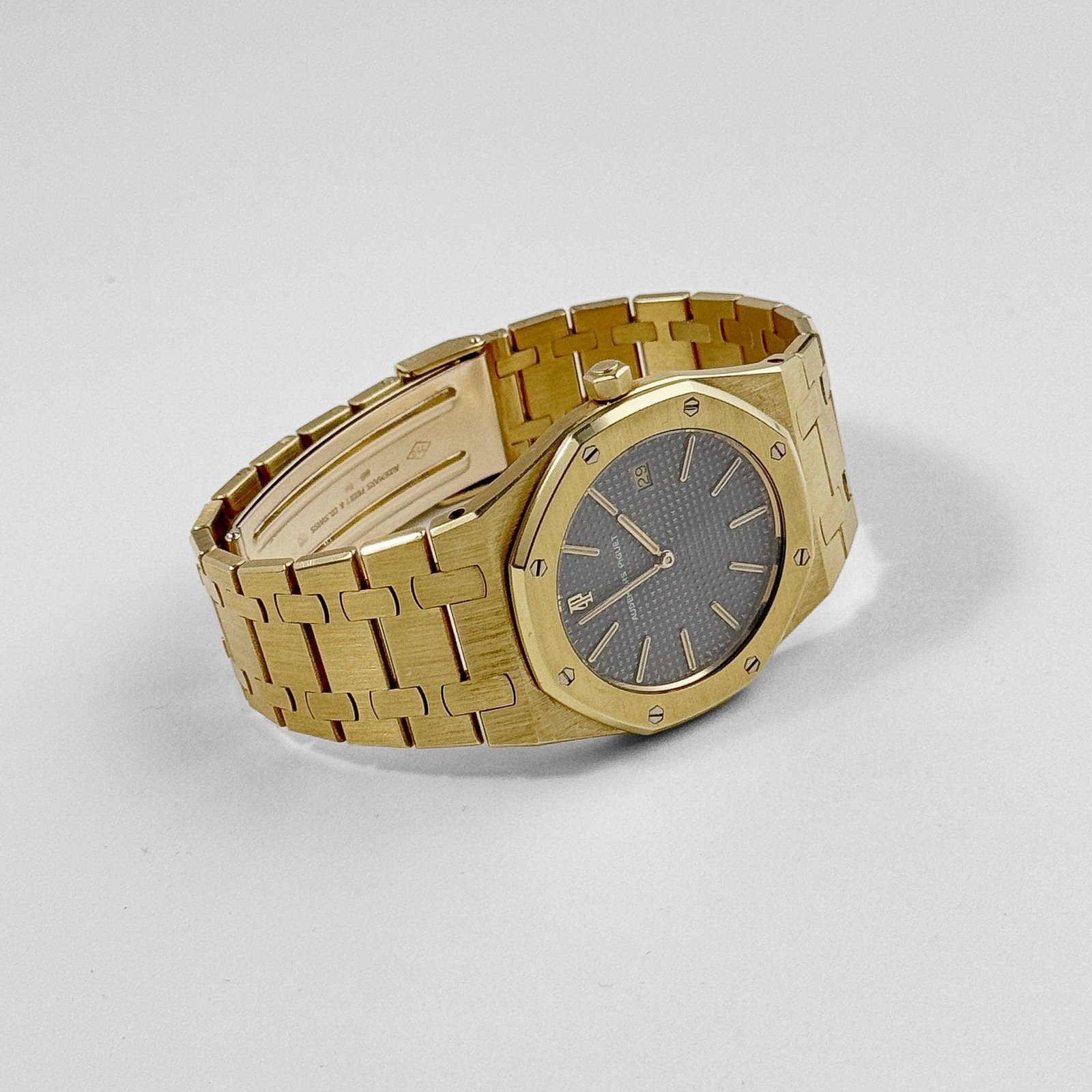 Audemars P1g*et Royal Oak 56175BA Vintage Yellow Gold Dark Grey Dial