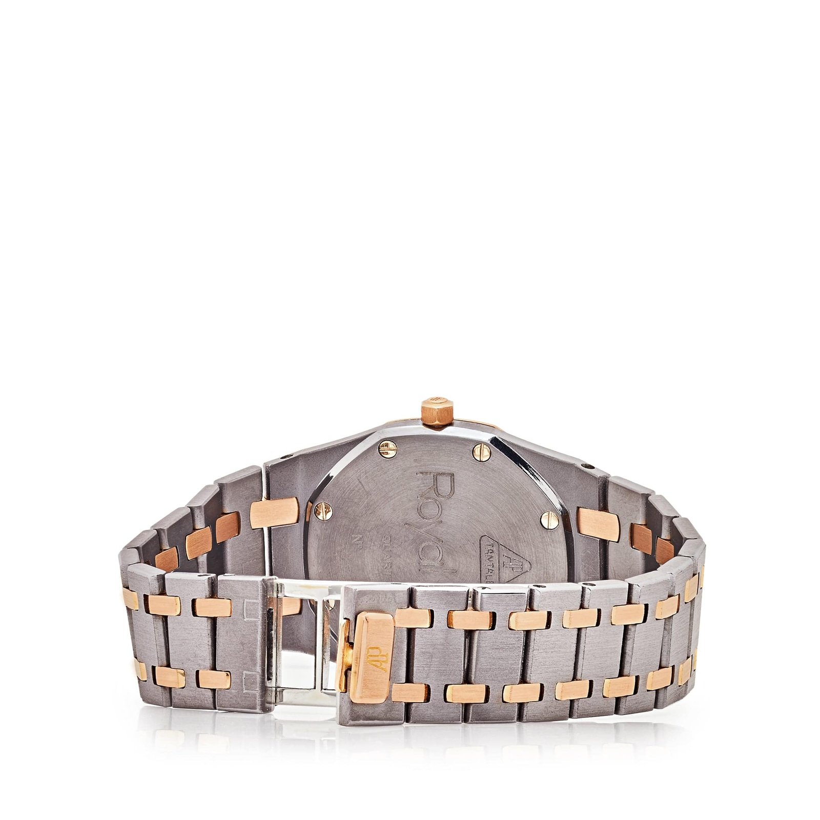 Audemars P1g*et Royal Oak 56175TR.0.0789TR ‘Ladies’ Two-Toned Tantalum Rose Gold Slate Dial