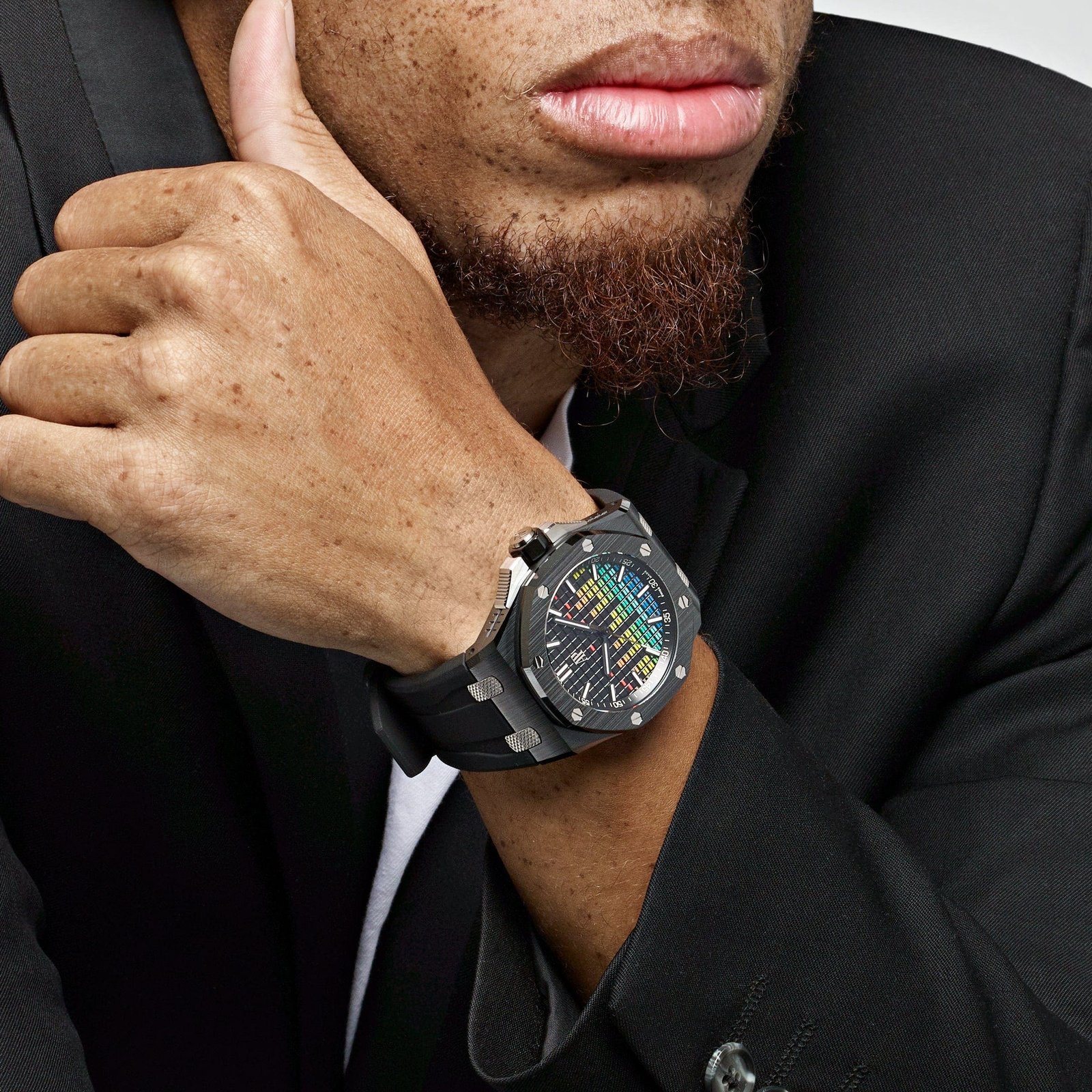 Audemars P1g*et Royal Oak Offshore 15600CE.OO.A002CA.01 Selfwinding ‘Music Edition’ Black Ceramic Limited Edition (2024)