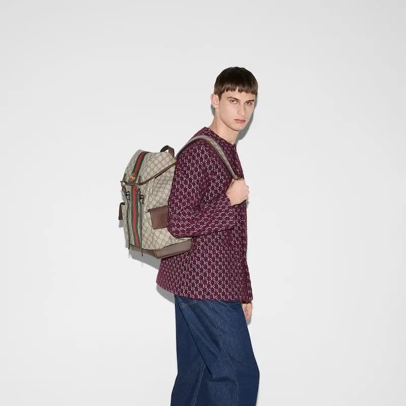 Gvc*1 OPHIDIA MEDIUM GG BACKPACK