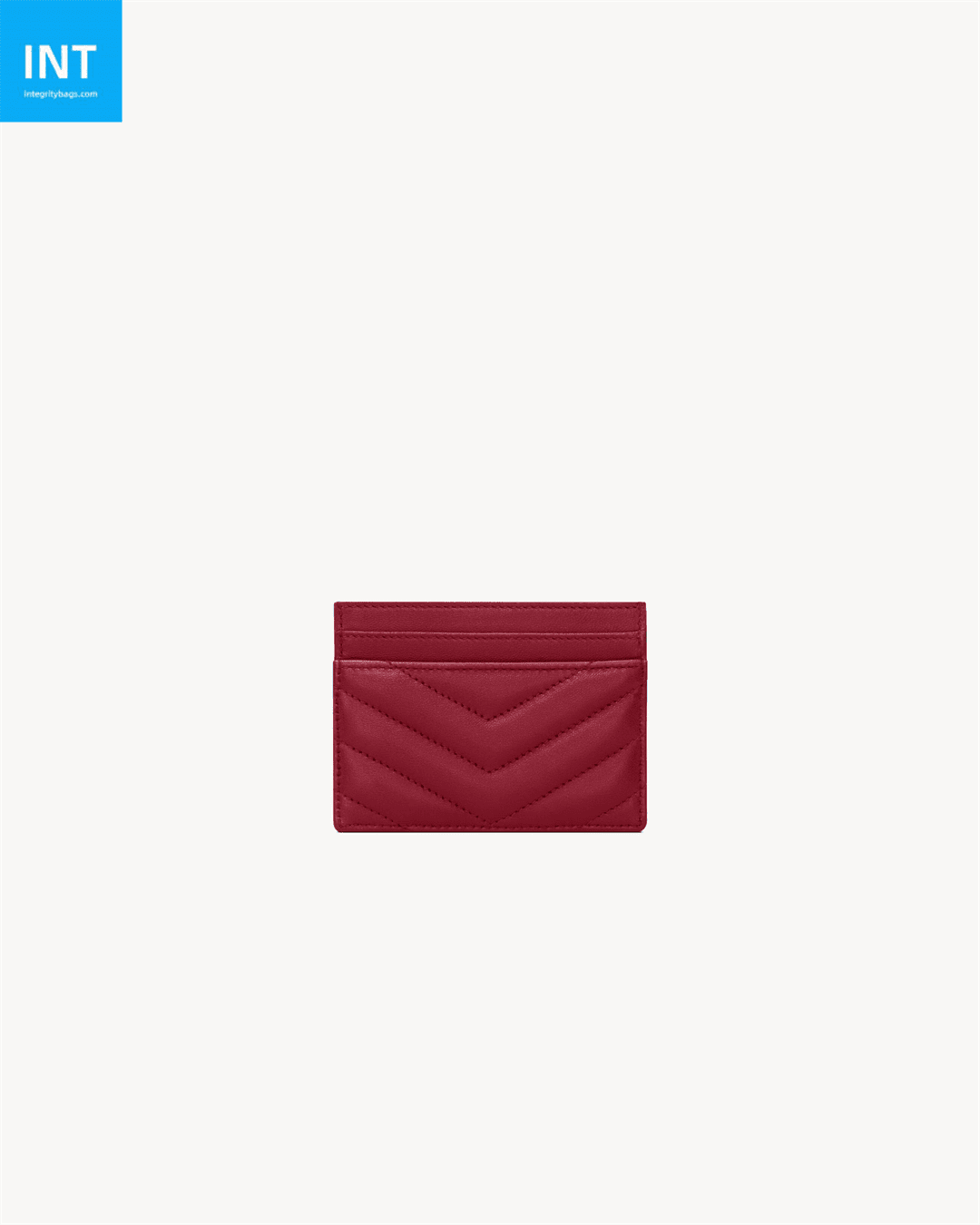 Sa1nt Lau*nt CASSANDRE card case in lambskin