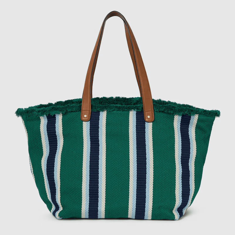 Gvc*1 EMBROIDERED MEDIUM CANVAS TOTE BAG