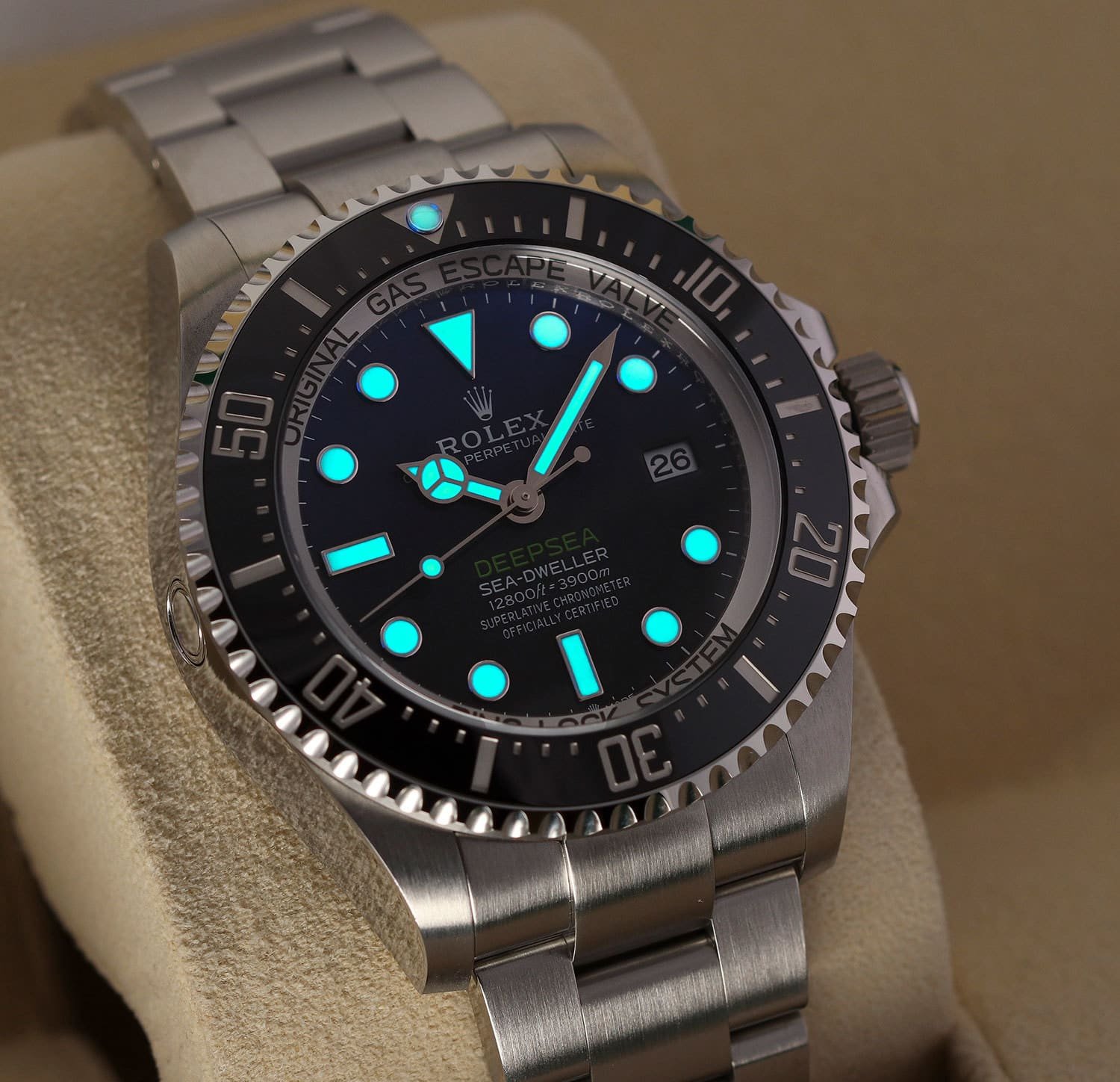 R01ex Deepsea Sea-Dweller 126660 ‘James Cameron’ Blue-Black Dial