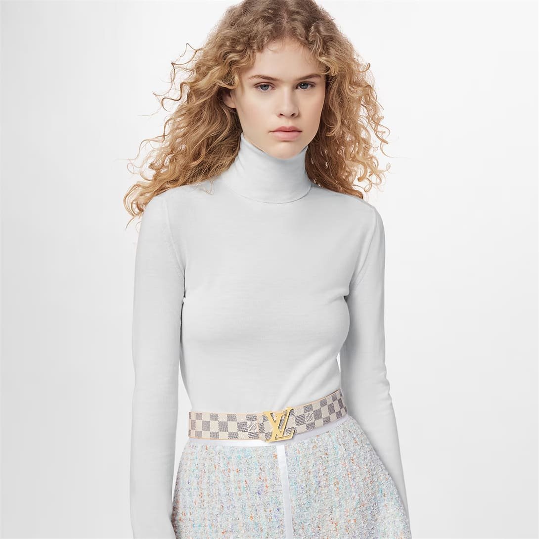 L0vis Vvtt0n M0569Q LV Initiales 40mm Reversible Belt