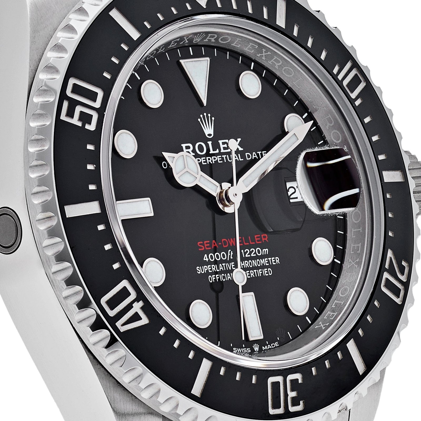 R01ex Sea-Dweller 126600 Stainless Steel Black Dial (2023)