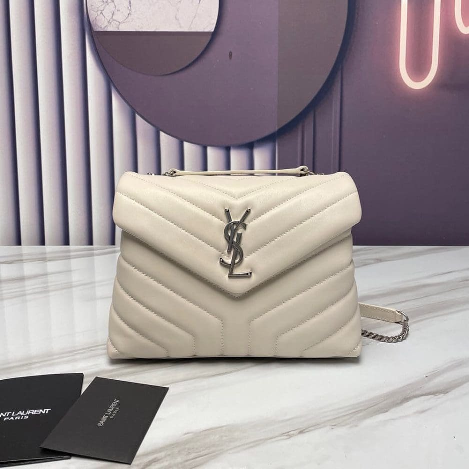 Sa1nt Lau*nt Y51 LOULOU SMALL CHAIN BAG