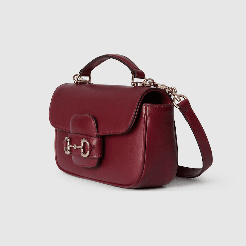 Gvc*1 Horsebit 1955 Soft small top handle bag