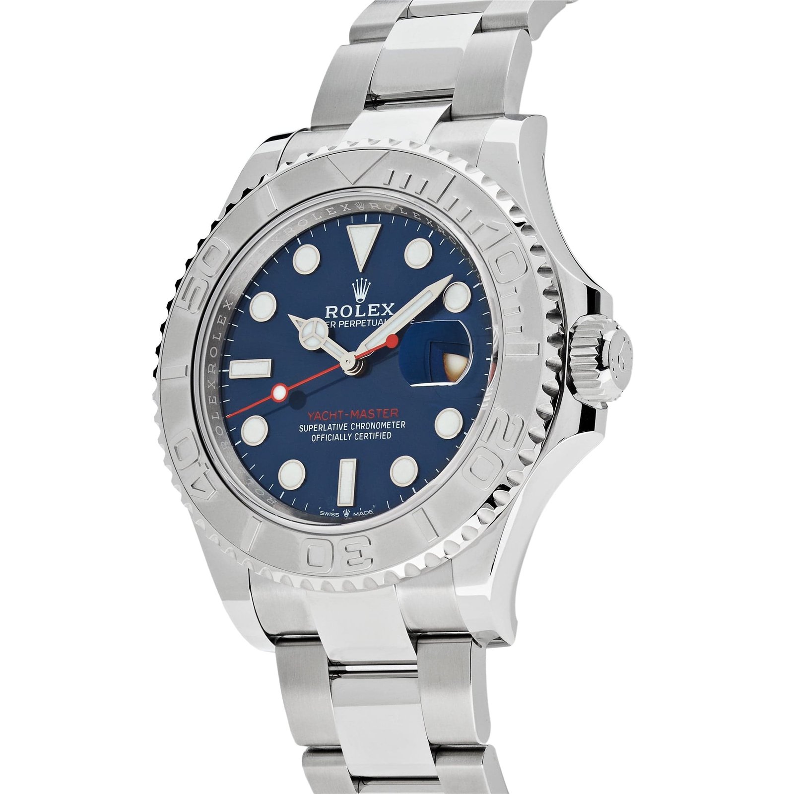R01ex Yacht-Master 40 126622 Stainless Steel Blue Dial (2022)