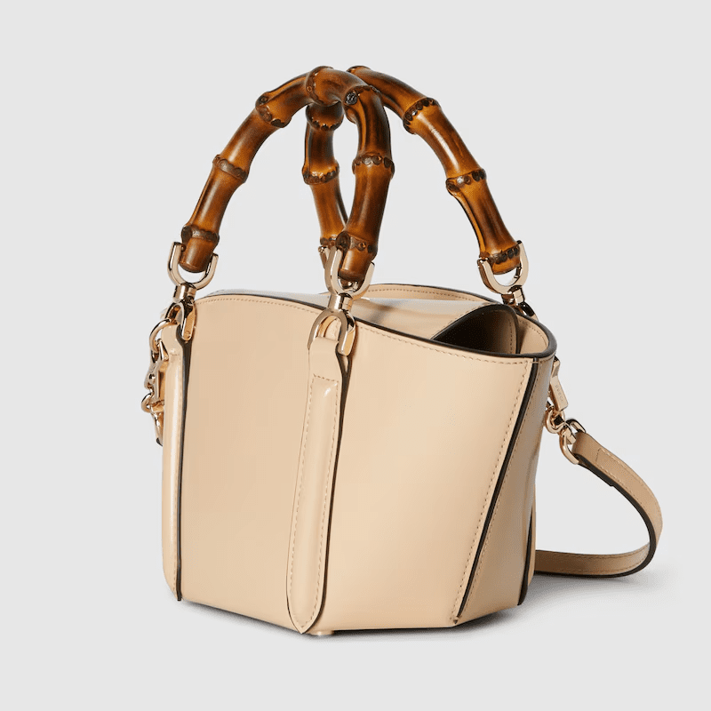 Gvc*1 Mini bamboo top handle tote bag