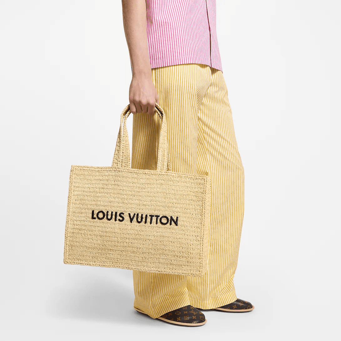 L0vis Vvtt0n M14458 Summer Shopper Tote MM