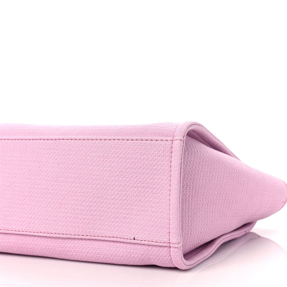 Ch**el Mixed Fibers Deauville Tote Pink