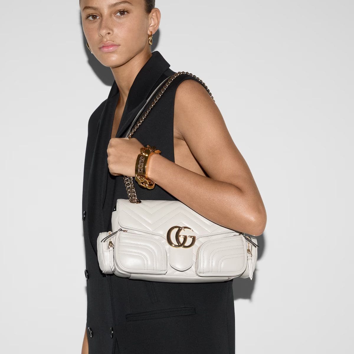 Gvc*1 Marmont small multi-pocket bag