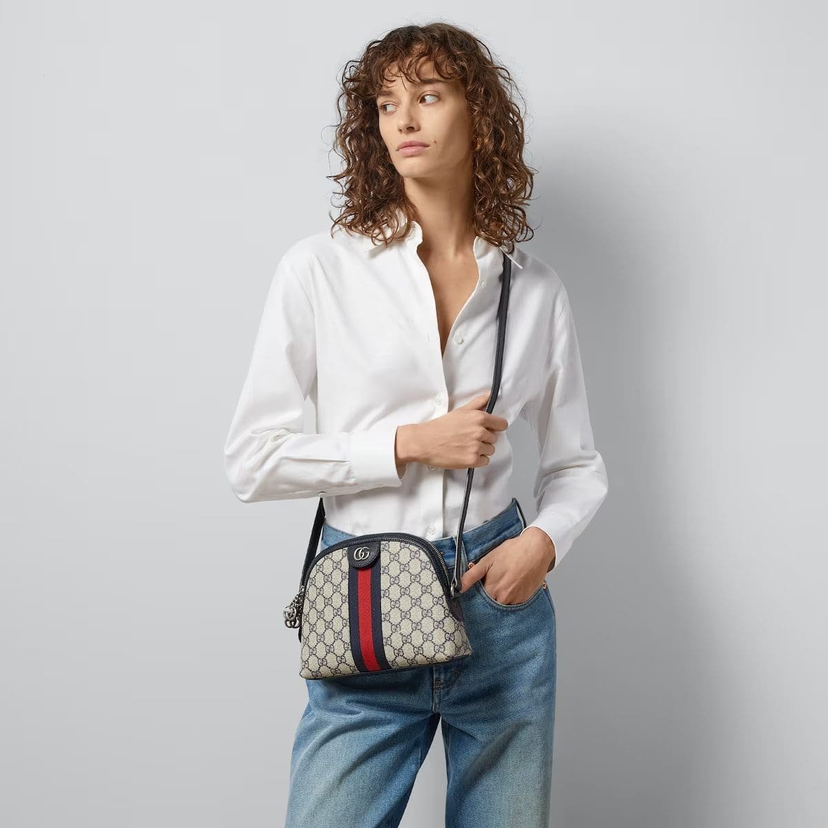 Gvc*1 OPHIDIA SMALL GG SHOULDER BAG