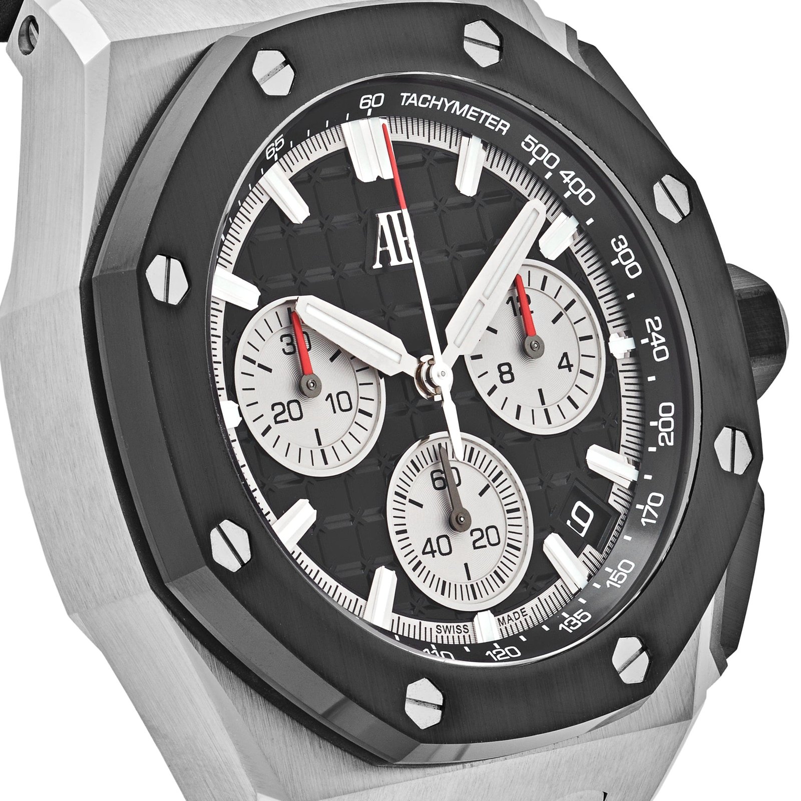 Audemars P1g*et Royal Oak Offshore Chronograph 26420SO.OO.A002CA.01 Stainless Steel Black Dial