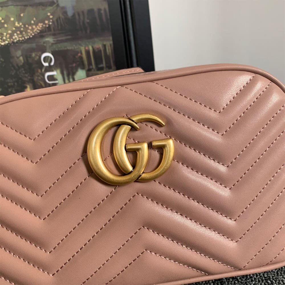 Gvc*1 Marmont small matelasse shoulder bag