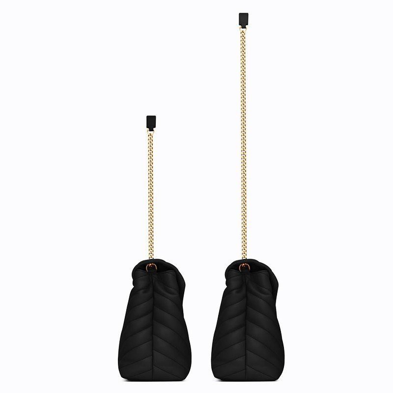 Sa1nt Lau*nt Loulou Medium In Matelasse Y Leather