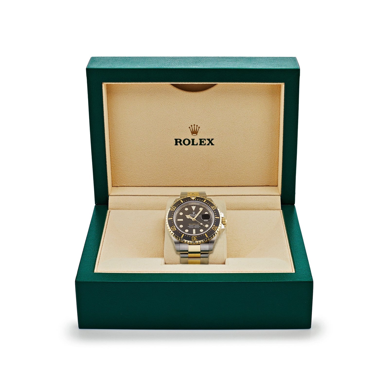 R01ex Sea-Dweller 126603 Stainless Steel Yellow Gold Black Dial (2019)