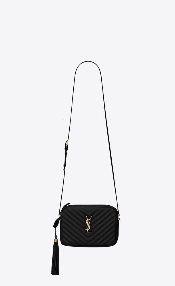 Sa1nt Lau*nt lou quilted leather camera bag