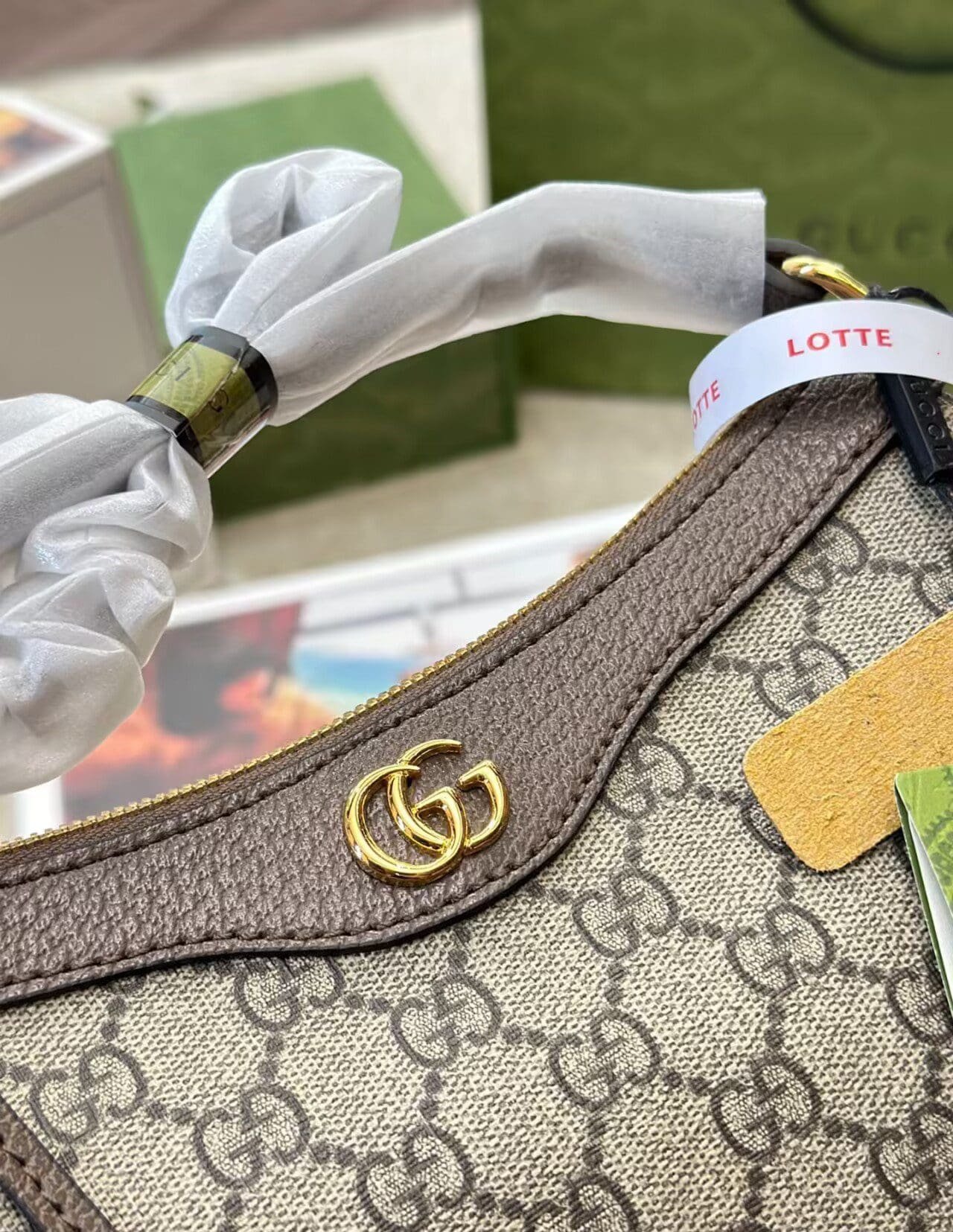 Gvc*1 OPHIDIA GG SMALL HANDBAG