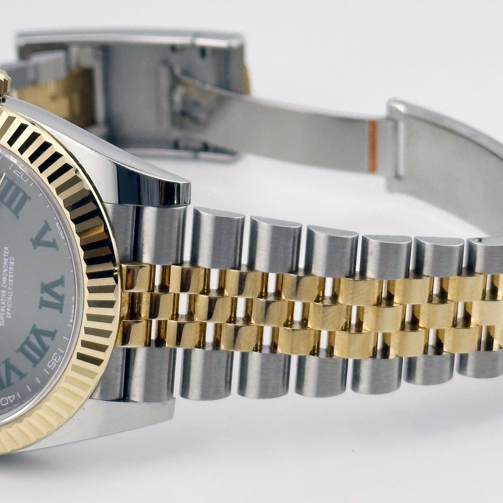 R01ex Datejust 41 126333 Wimbledon Yellow Gold Stainless Steel Slate Dial Jubilee (2020)