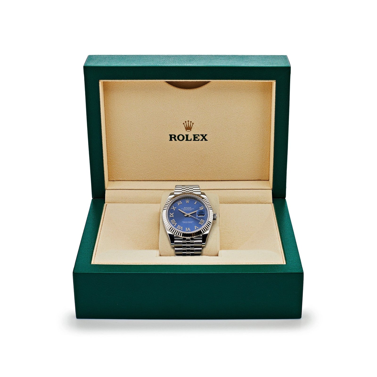 R01ex Datejust 41 126334 Stainless Steel Blue Dial Jubilee (2023)