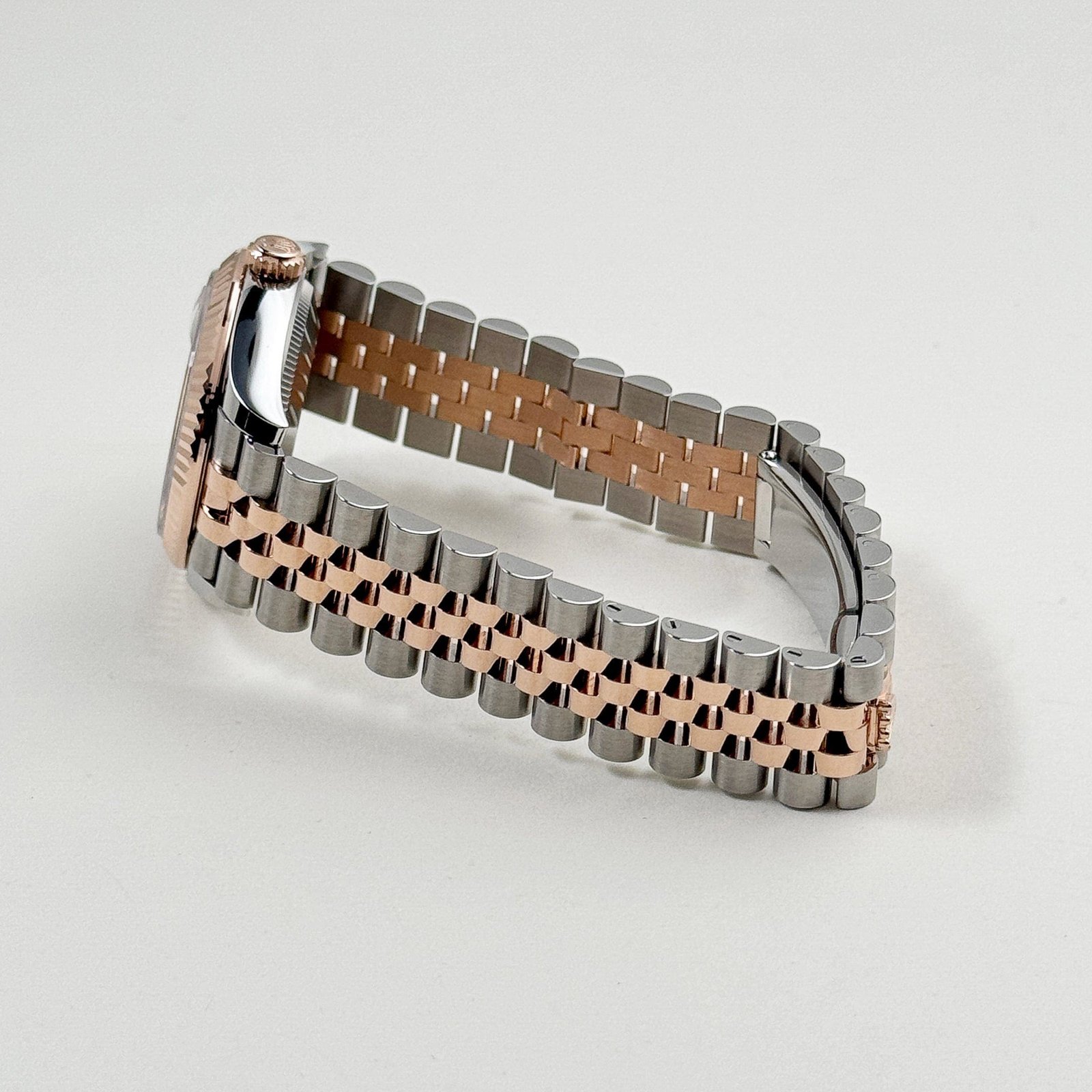 R01ex Datejust 31 278271 ‘Ladies’ Stainless Steel Rose Gold White Roman Numerals Dial (2025)