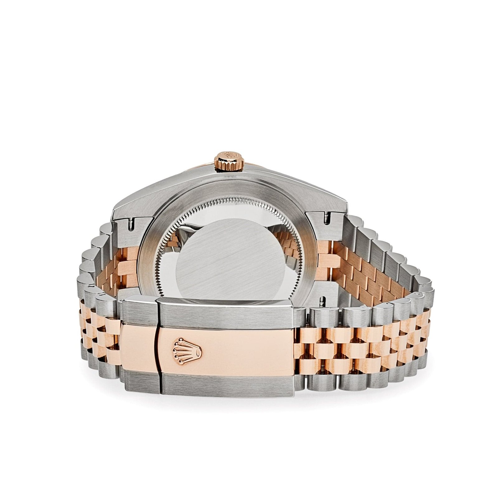 R01ex Datejust 41 126331 Rose Gold Stainless Steel Wimbledon Dial Jubilee