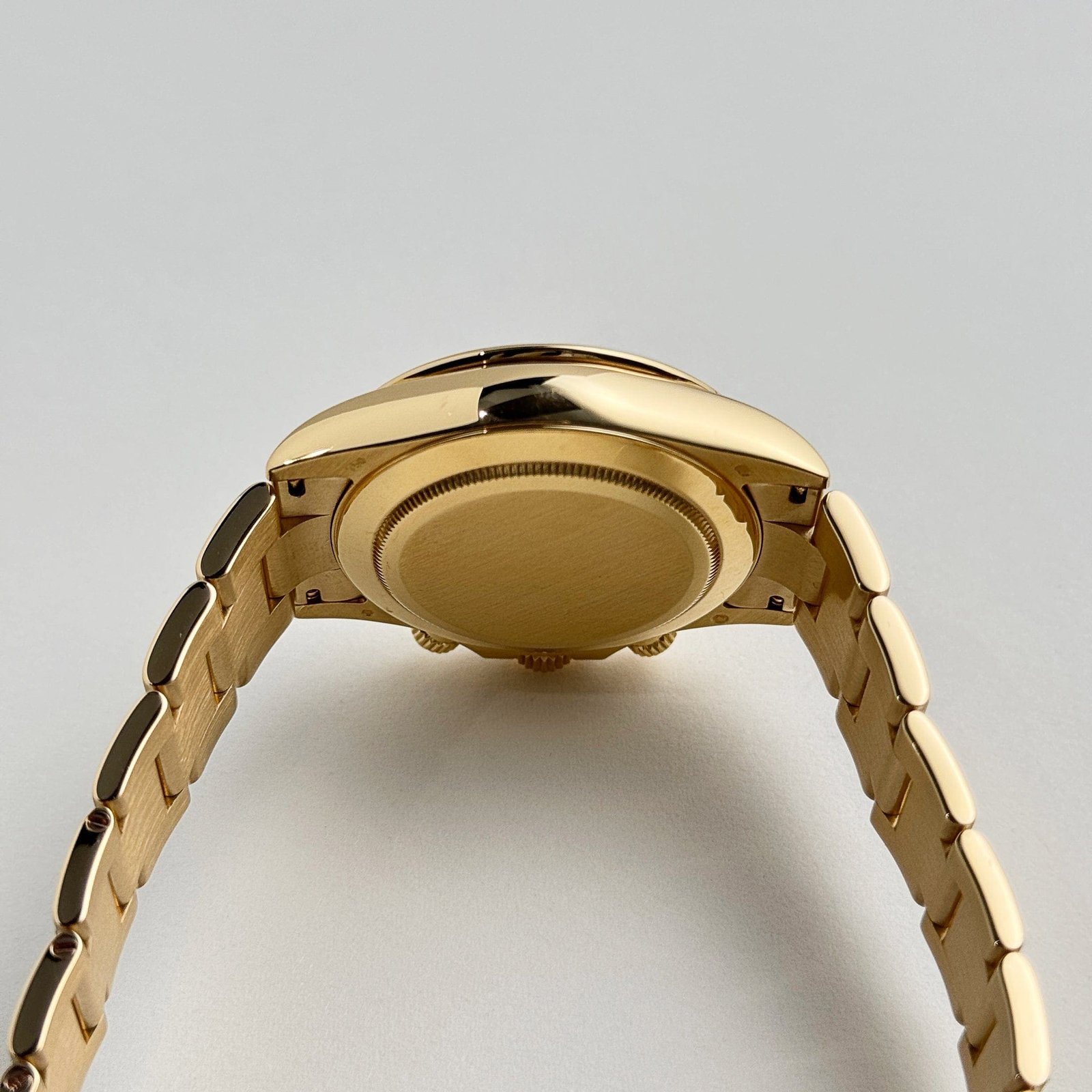 R01ex Daytona 116508 Yellow Gold Blue Racing Arabic Dial