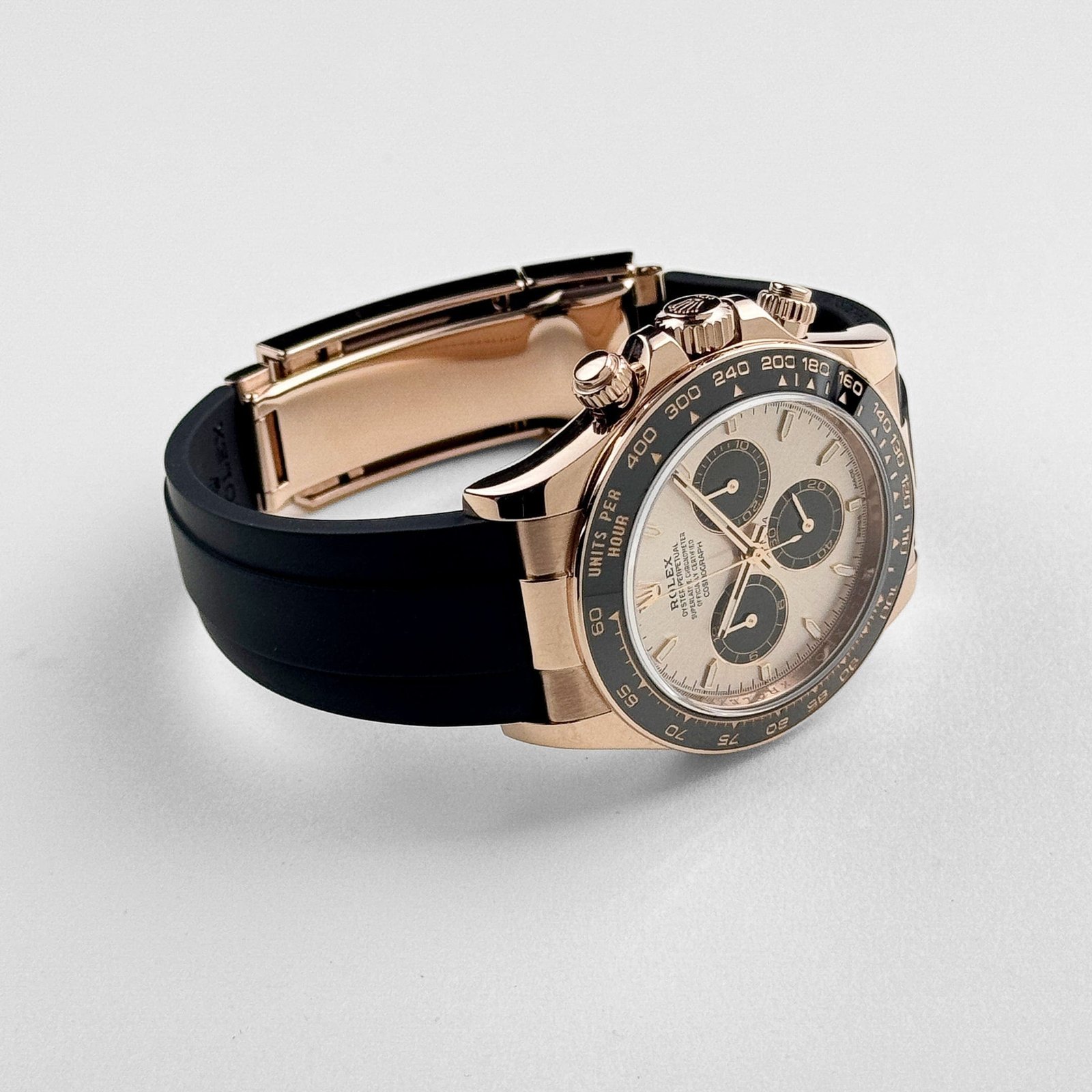 R01ex Daytona 126515LN Rose Gold Sundust Dial (2024)