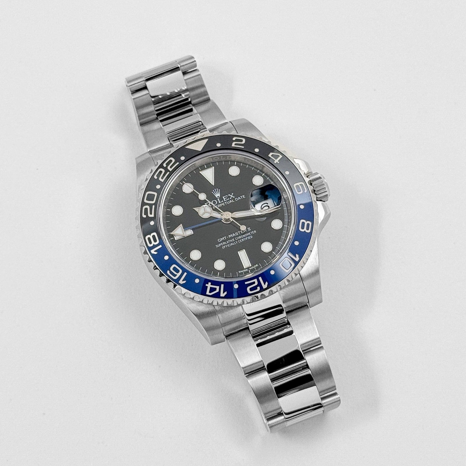 R01ex GMT-Master II 116710BLNR ‘Batman’ Stainless Steel Oyster (2014)