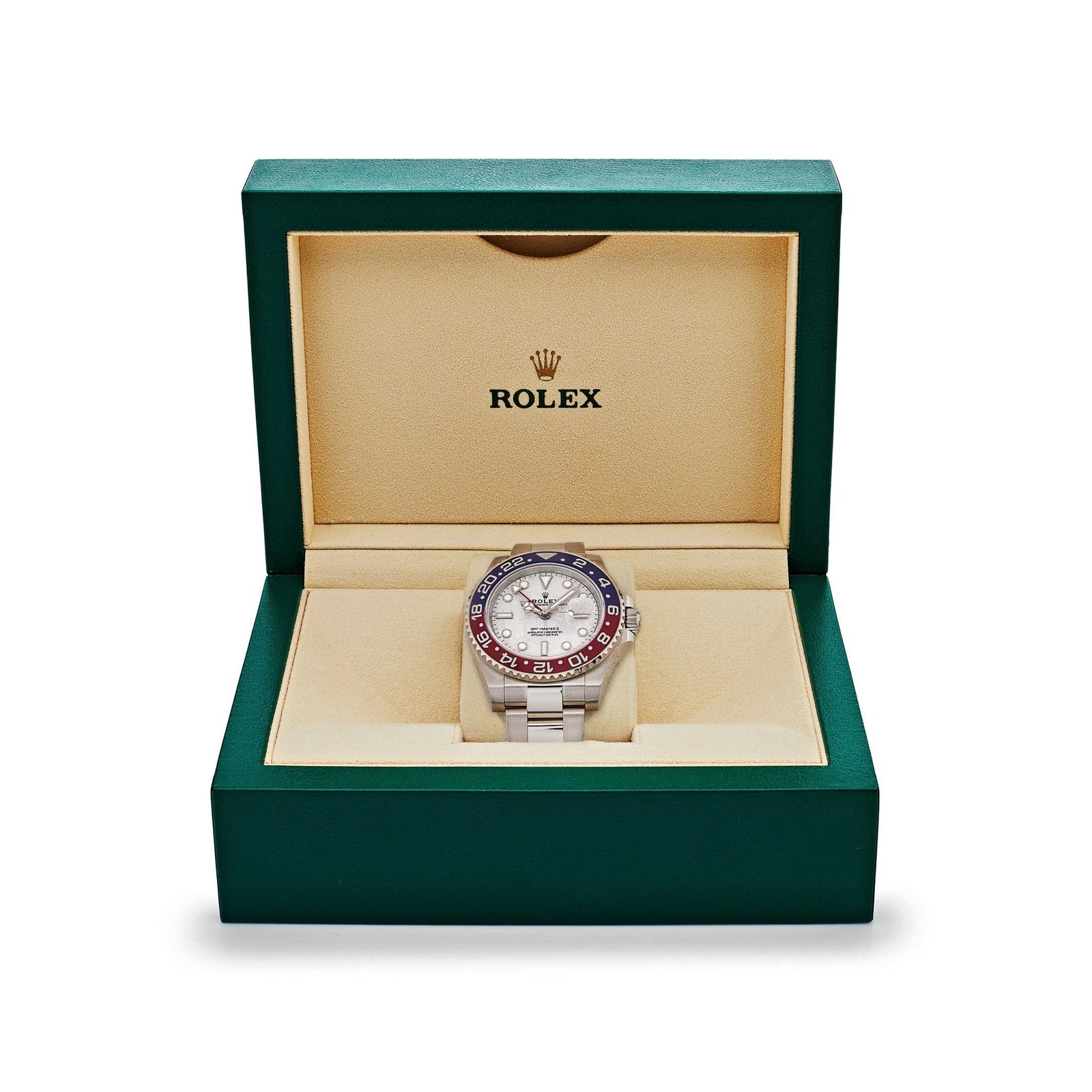 R01ex GMT-Master II 126719BLRO ‘Pepsi’ White Gold Meteorite Dial (2021)