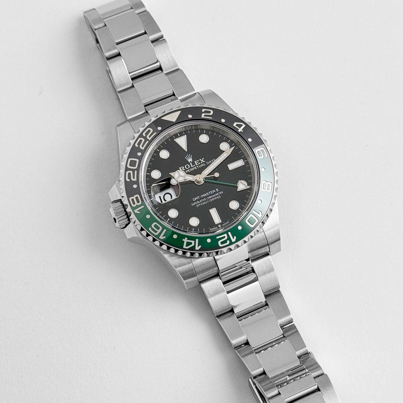 R01ex GMT-Master II 126720VTNR ‘Sprite’ Lefty Stainless Steel Oyster (2023)