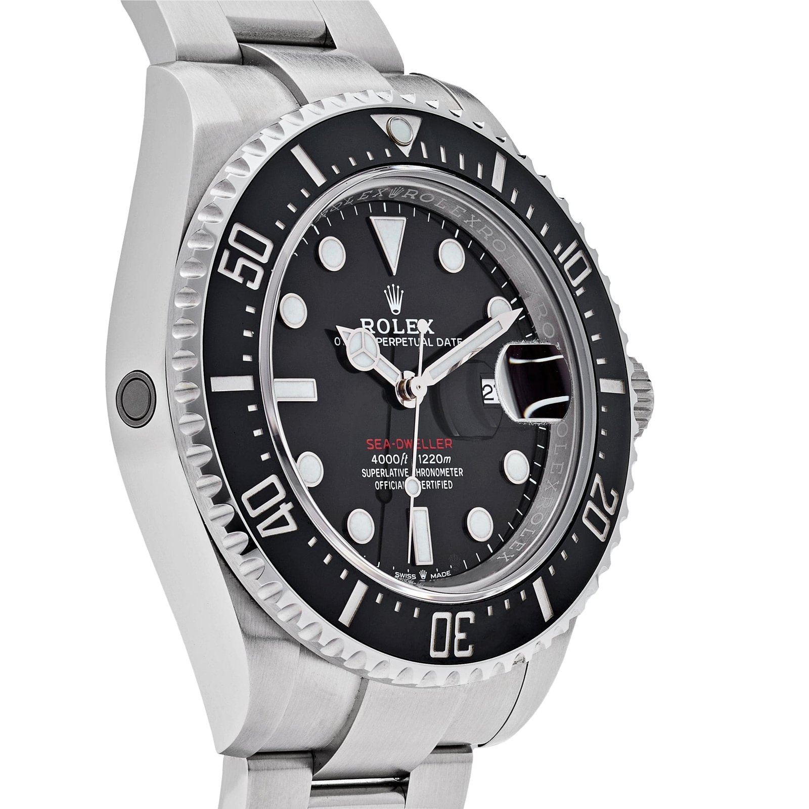 R01ex Sea-Dweller 126600 Stainless Steel Black Dial (2023)
