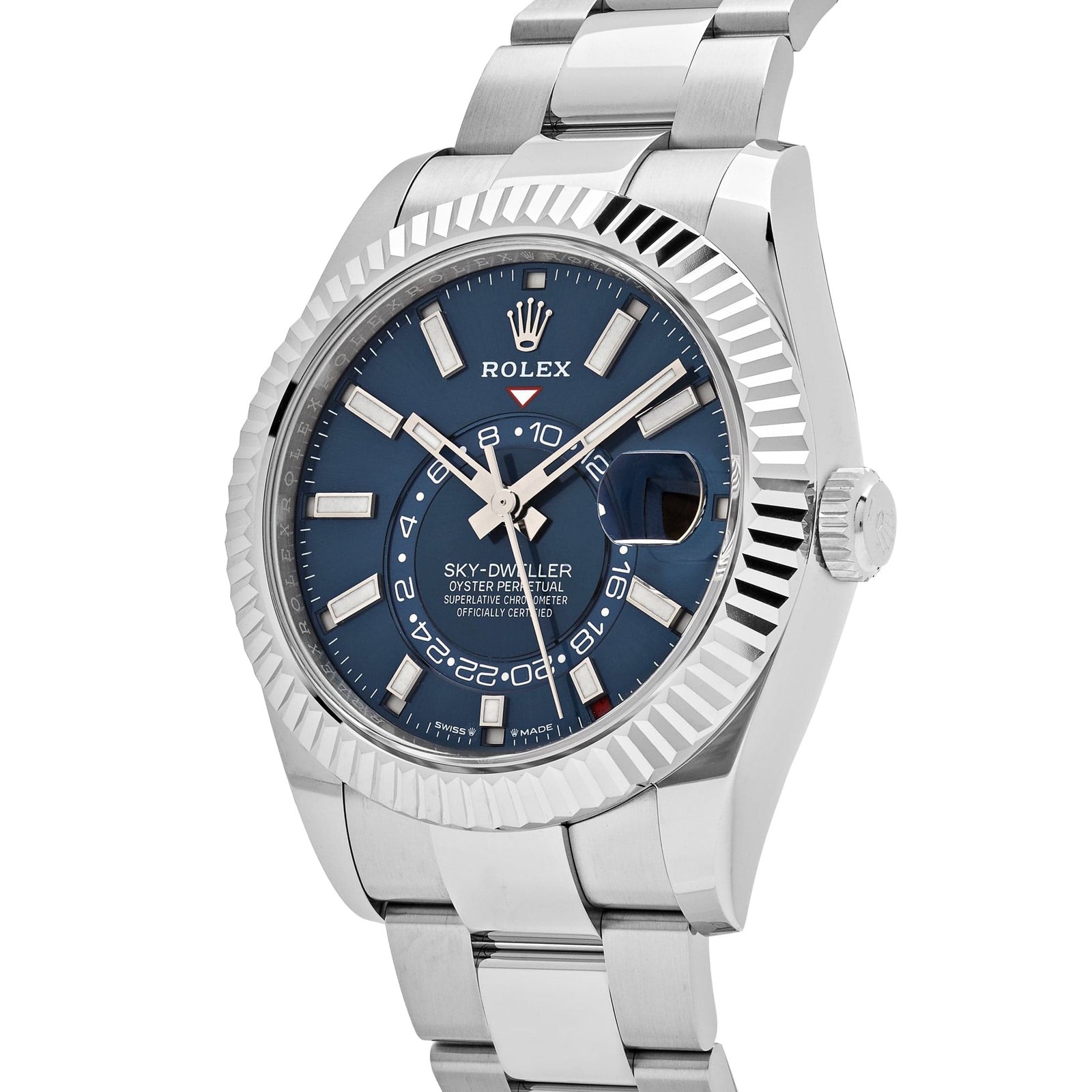 R01ex Sky-Dweller 336934 Stainless Steel Blue Dial Oyster (2023)