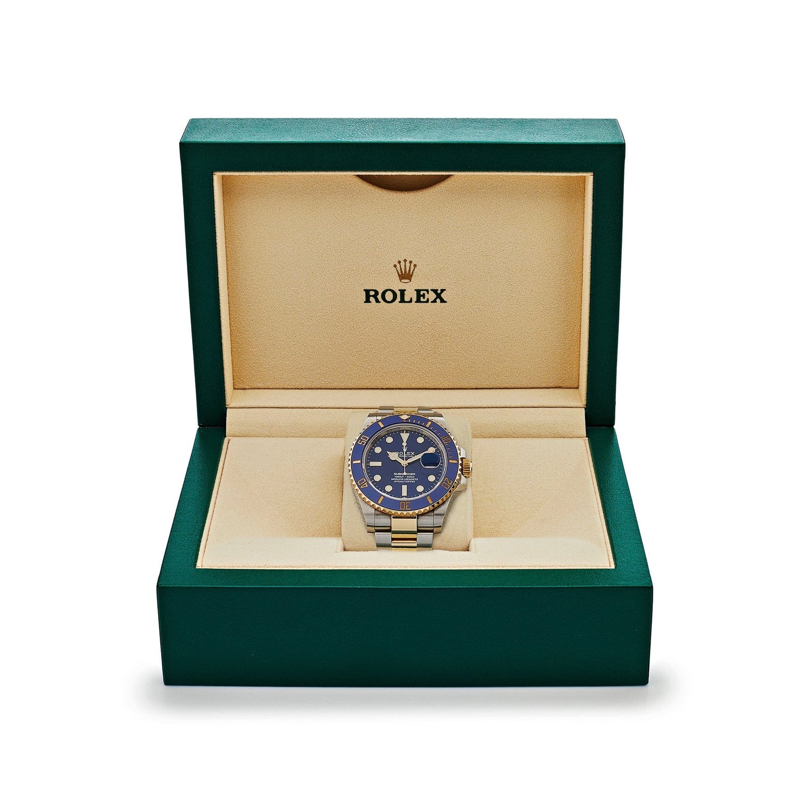 R01ex Submariner Date 126613LB Stainless Steel Yellow Gold Blue Dial (2025)