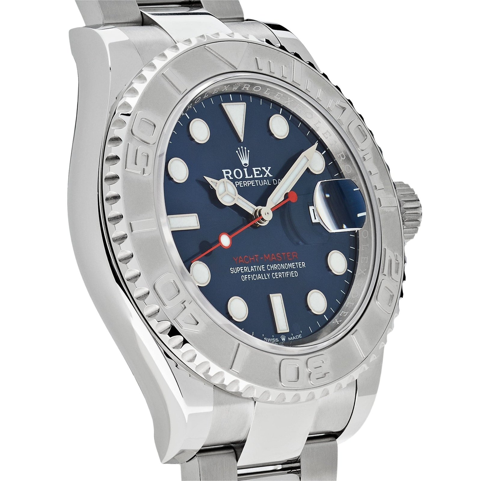 R01ex Yacht-Master 40 126622 Stainless Steel Blue Dial (2022)