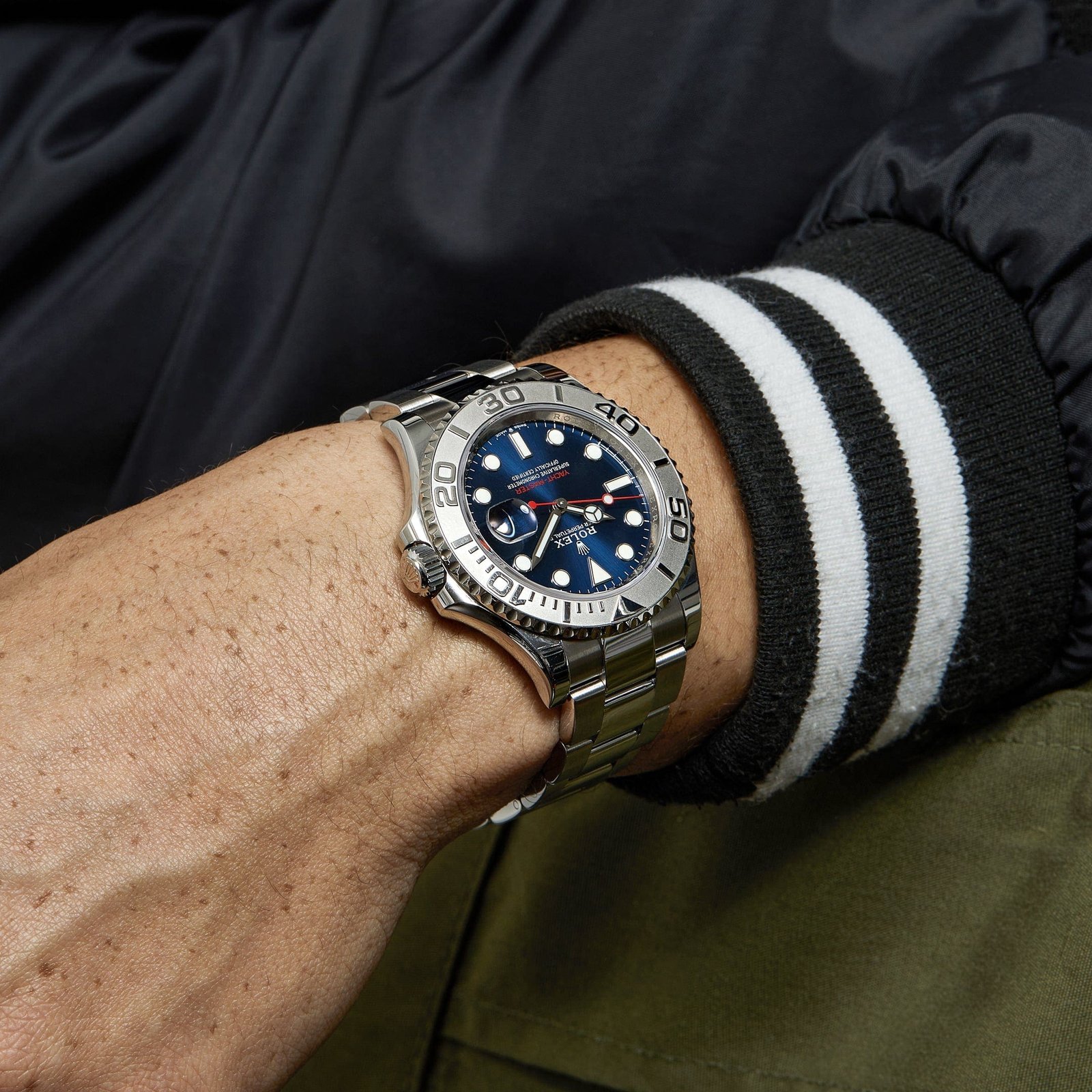R01ex Yacht-Master 40 126622 Stainless Steel Blue Dial (2020)