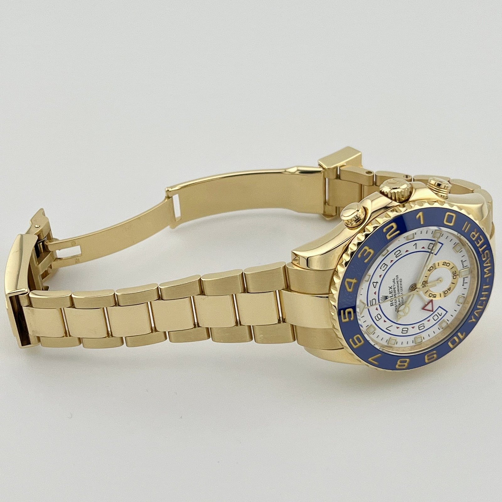 R01ex Yacht-Master II 116688 Yellow Gold White Dial (2017)