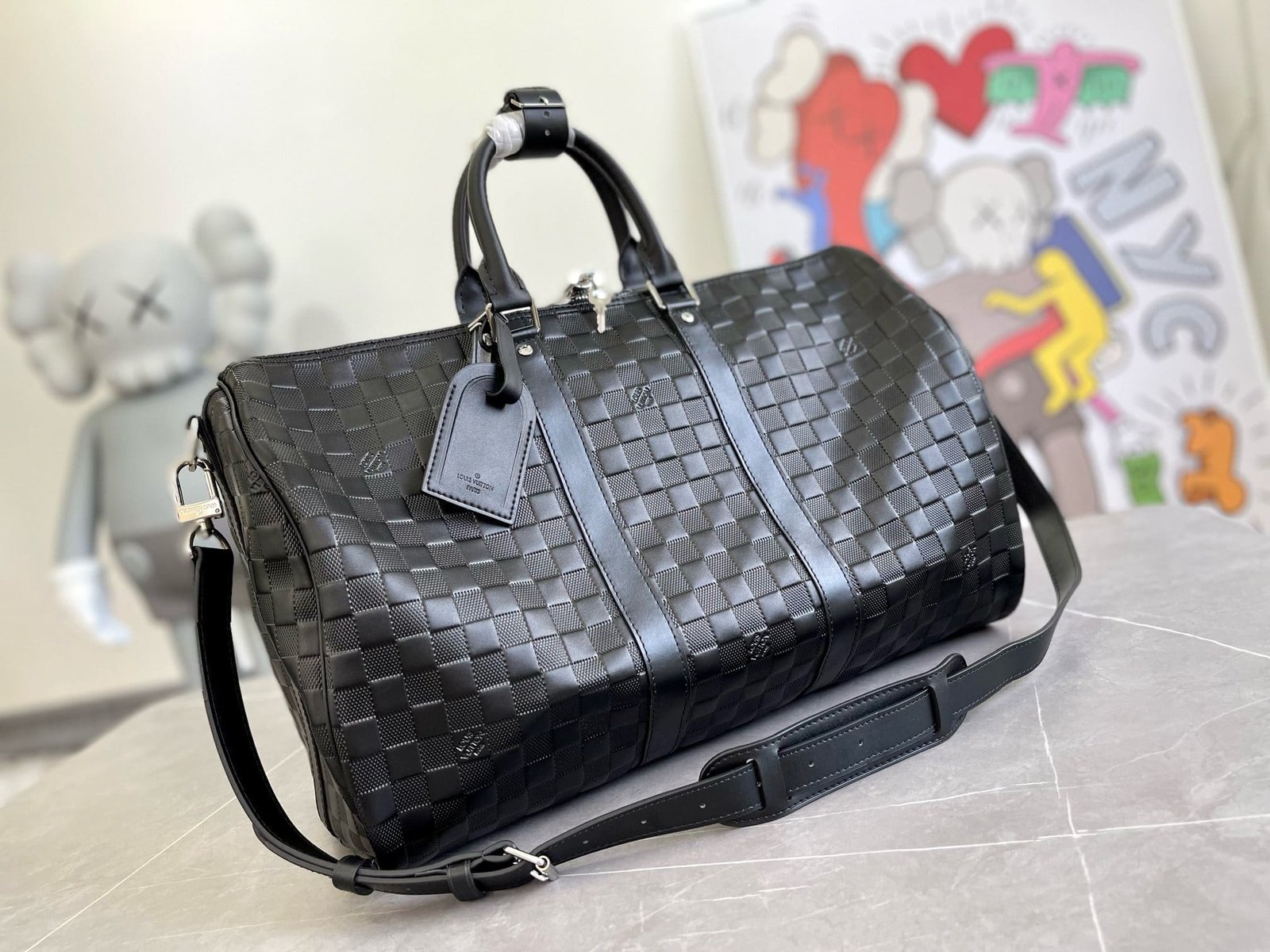 L0vis Vvtt0n N41145 KEEPALL BANDOULIÈRE 45 travel bag