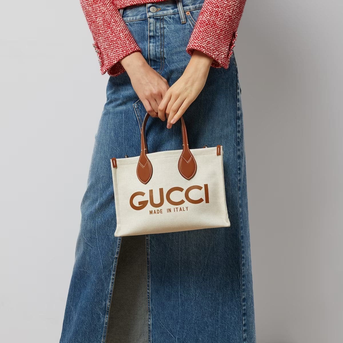 Gvc*1 MINI TOTE BAG WITH Gvc*1 PRINT
