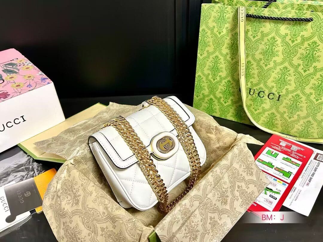 Gvc*1 DECO MINI SHOULDER BAG White