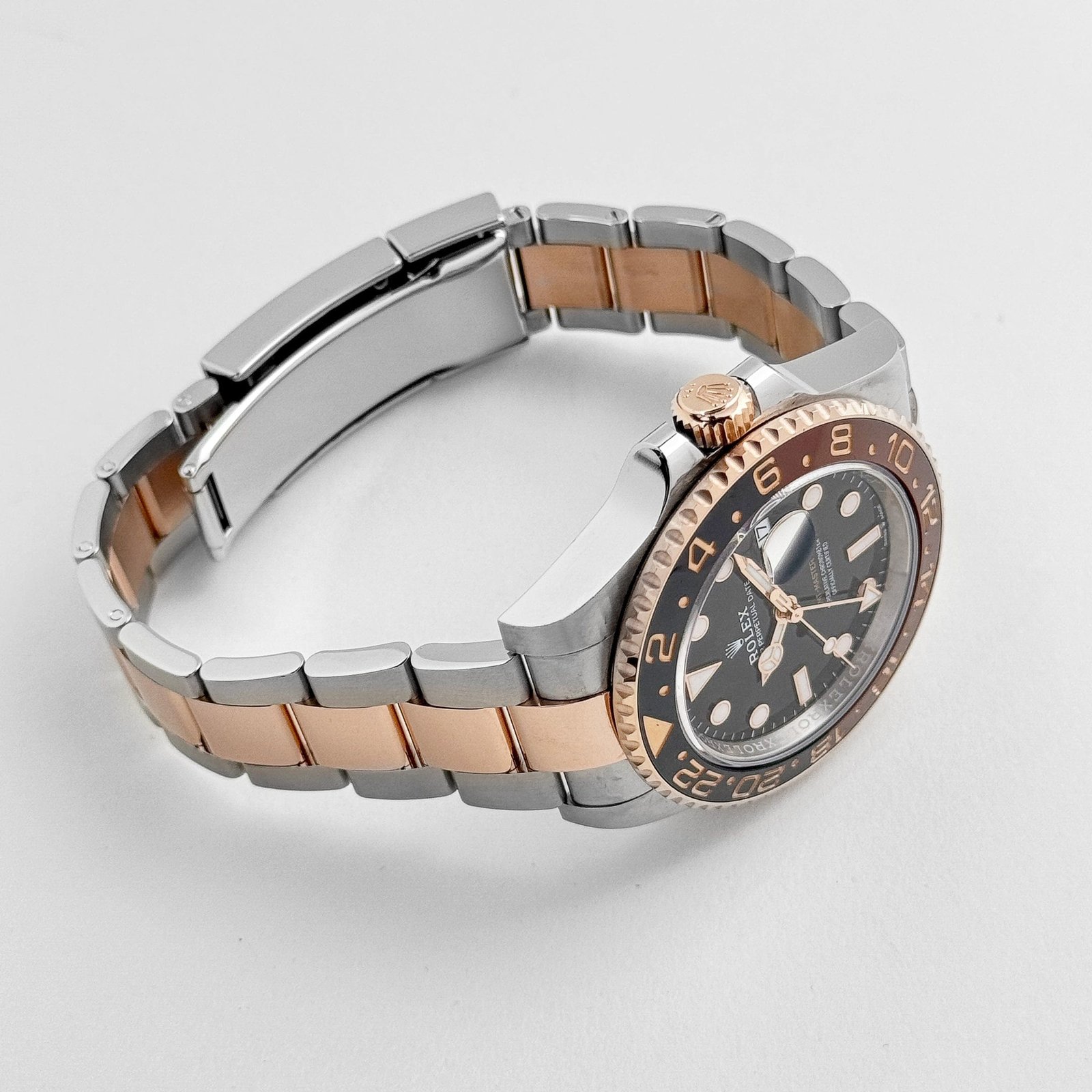 R01ex GMT-Master II 126711CHNR ‘Root Beer’ Rose Gold Stainless Black Dial (2023)