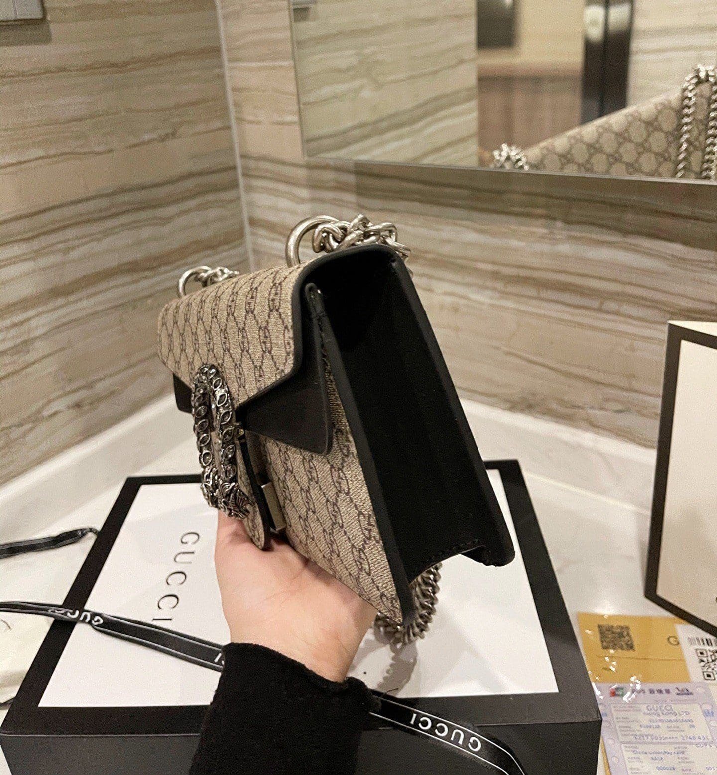 Gvc*1 DIONYSUS GG MEDIUM SHOULDER BAG